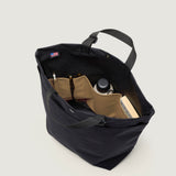 CARRY-ALL TOTE - LARGE / BLACK NYLON CANVAS