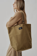 CARRY-ALL TOTE - LARGE / KHAKI NYLON CANVAS