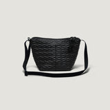 BIP x Engineered Garments MICRO TOTE - BLACK VEGAN QUILTED LEATHER