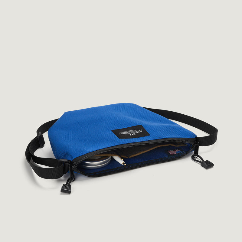 MICRO TOTE - BLUE NYLON CANVAS