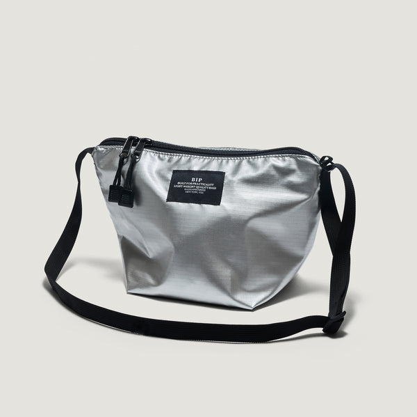 MICRO TOTE - SILVER NYLON RIPSTOP