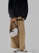 MICRO TOTE - SILVER NYLON RIPSTOP