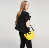 MICRO TOTE - YELLOW NYLON CANVAS