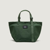 SMALL CARRY-ALL TOTE - OLIVE NYLON CANVAS