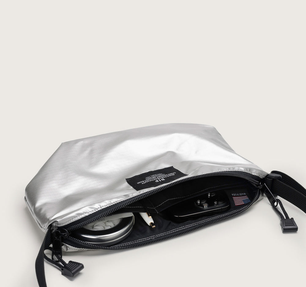 トートバッグ RONRON PETIT NYLON TOTE BAG SILVER STAR RR25BBG4580SS PETIT NYLON TOTE BAG SILVER STAR - RONRON 론론