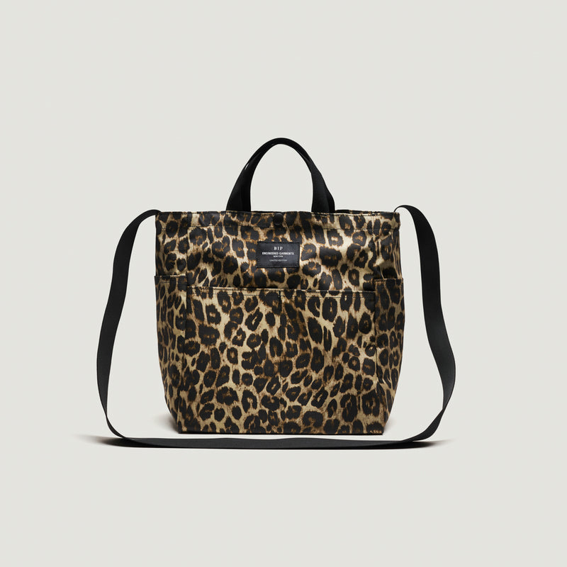 BIP x Engineered Garments MULTI-POCKET BAG MEDIUM - LEOPARD