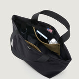 CARRY-ALL TOTE - MINI / BLACK NYLON CANVAS