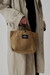 CARRY-ALL TOTE - MINI / KHAKI NYLON CANVAS