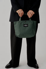 CARRY-ALL TOTE - MINI / OLIVE NYLON CANVAS