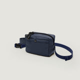 BELT POUCH MINI - NAVY POLY-FILLED NYLON TWILL
