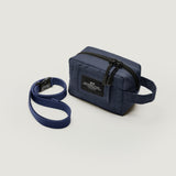 BELT POUCH MINI - NAVY POLY-FILLED NYLON TWILL