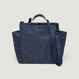 CARRY-ALL BEACH BAG - NAVY PUFFER NYLON TWILL
