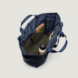 CARRY-ALL BEACH BAG - NAVY PUFFER NYLON TWILL