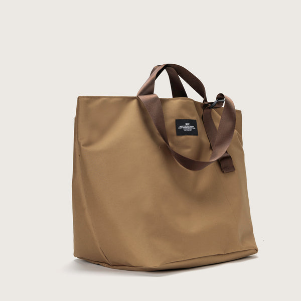 DOUBLE HANDLE BAG - COYOTE – BAGSINPROGRESS New York