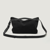 FANNYPACK CROSSBODY - BLACK NYLON CANVAS