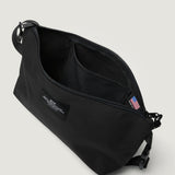 FANNYPACK CROSSBODY - BLACK NYLON CANVAS