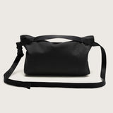 FANNYPACK CROSSBODY - BLACK RECYCLED POLYESTER