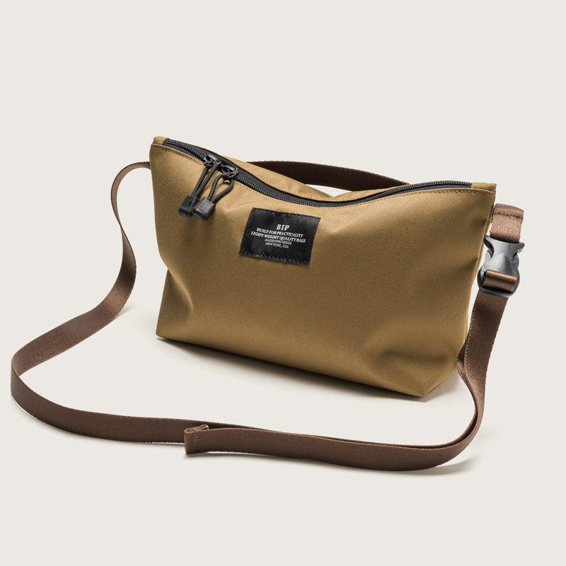 FANNYPACK CROSSBODY - COYOTE RECYCLED POLYESTER
