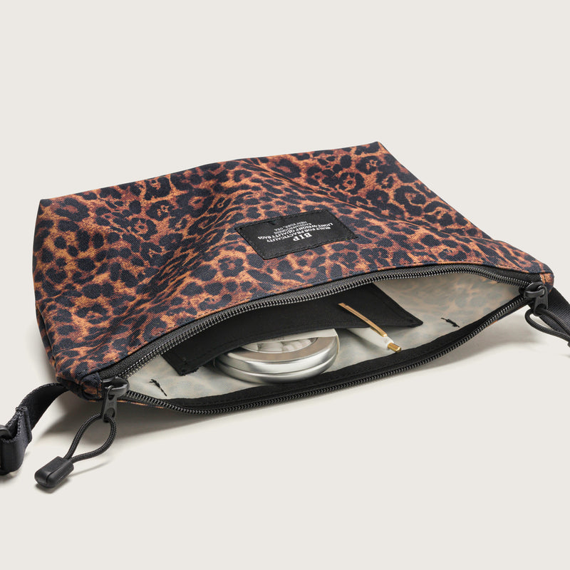 FANNYPACK CROSSBODY - LEOPARD RECYCLED POLYESTER