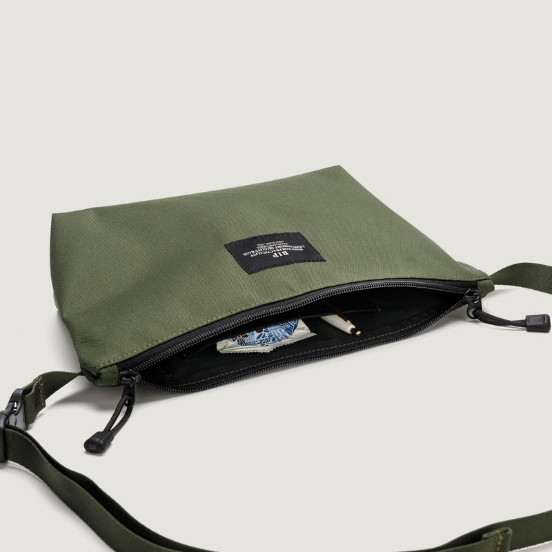 FANNYPACK CROSSBODY - OLIVE RECYCLED POLYESTER