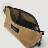 FANNYPACK CROSSBODY - KHAKI NYLON CANVAS