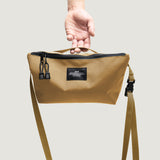 FANNYPACK CROSSBODY - KHAKI NYLON CANVAS