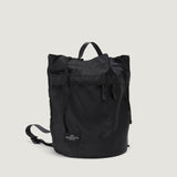 BUCKET BACKPACK - BLACK NYLON TWILL