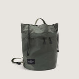 BUCKET BACKPACK - KHAKI GREEN NYLON TWILL