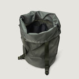 BUCKET BACKPACK - KHAKI GREEN NYLON TWILL