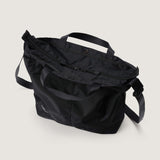 NEW YORK TOTE MEDIUM - BLACK NYLON TWILL