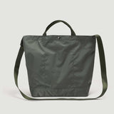 NEW YORK TOTE MEDIUM - KHAKI GREEN NYLON TWILL