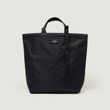 MARKET TOTE - BLACK PUFFER NYLON TWILL