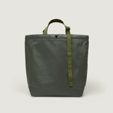MARKET TOTE - KHAKI GREEN PUFFER NYLON TWILL