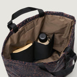 MARKET TOTE - LEOPARD PUFFER
