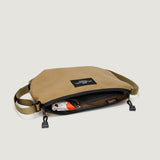 MICRO TOTE - KHAKI NYLON CANVAS