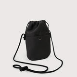 MINI WALLET POUCH - BLACK RECYCLED POLYESTER