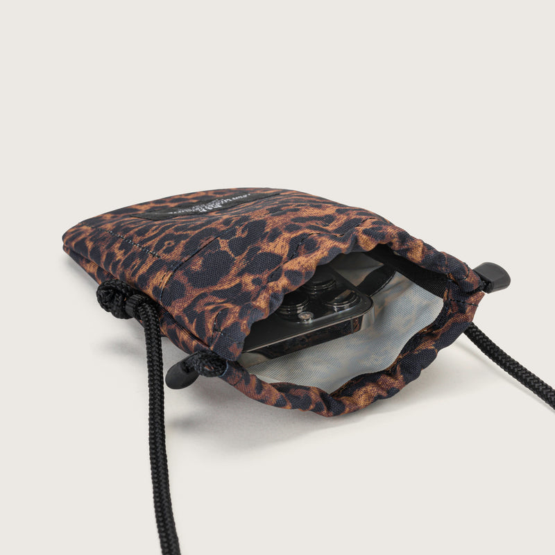 MINI WALLET POUCH - LEOPARD RECYCLED POLYESTER
