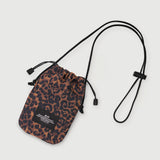 MINI WALLET POUCH - LEOPARD RECYCLED POLYESTER