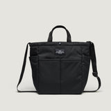 MULTI-POCKET BAG MEDIUM - BLACK PUFFER NYLON TWILL