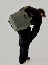 MULTI-POCKET BAG MEDIUM - KHAKI GREEN PUFFER NYLON TWILL