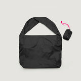 PACKABLE MARKET SHOULDER - BLACK