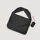 PACKABLE MARKET SHOULDER - BLACK