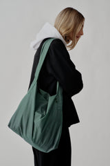 PACKABLE MARKET SHOULDER - KHAKI GREEN