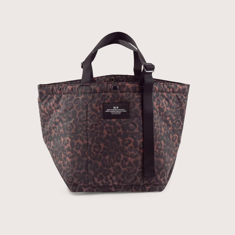 SMALL CARRY-ALL TOTE - LEOPARD ORIGINAL POLY PUFFER – BAGSINPROGRESS New  York