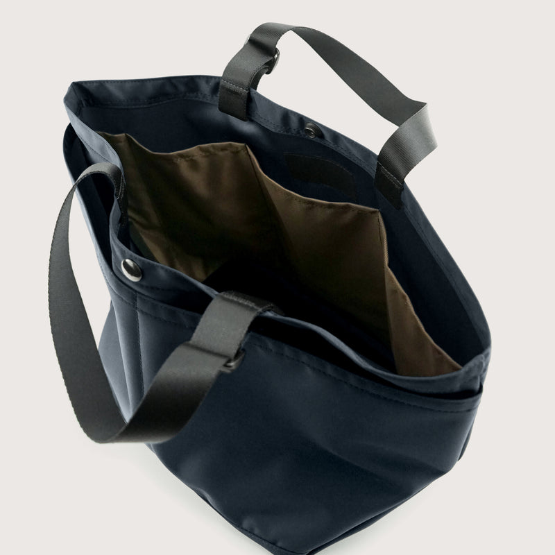 BIP Mid Carry-all Tote in Navy Nylon Twill